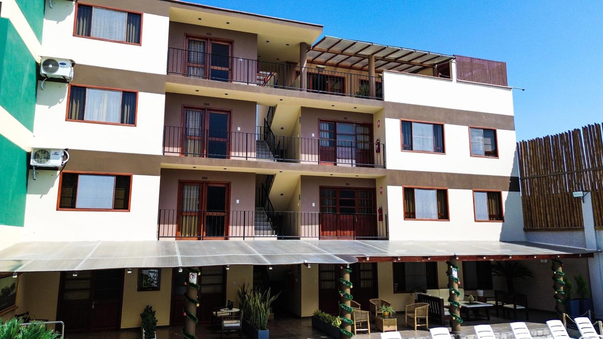 Apart Hotel El Canaveral Чинча Алта Екстериор снимка